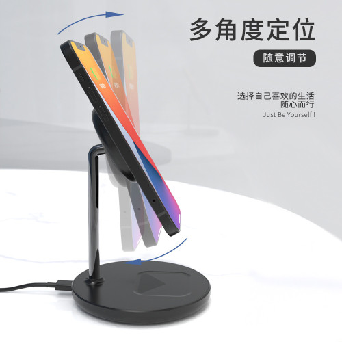 適用於iPhone14/15/16二合一Magsafe磁吸無線充電支架AirPodsPro