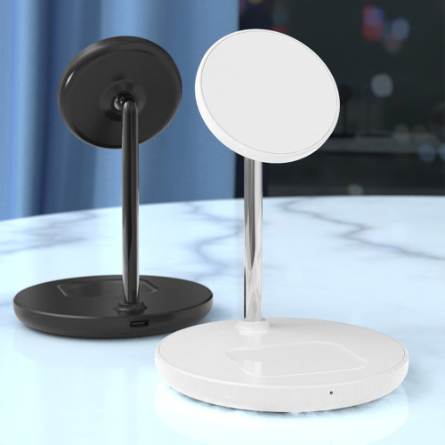 適用於iPhone14/15/16二合一Magsafe磁吸無線充電支架AirPodsPro