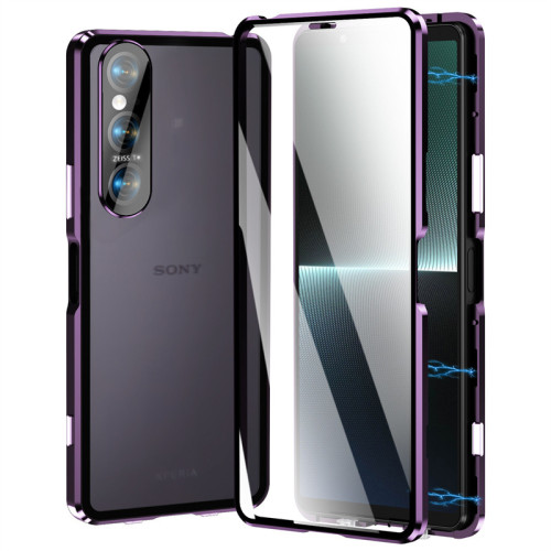 適用索尼1 VII雙面玻璃萬磁王Xperia1-7代手機殼防指紋1