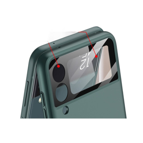 適用三星zflip4手機殼磁吸摺疊螢幕保護套商務防摔flip5保護套