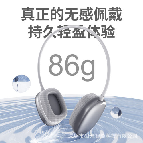 2025新款頭戴式無線藍牙耳機學生男女小巧耳麥 簡約時尚拍照 單品