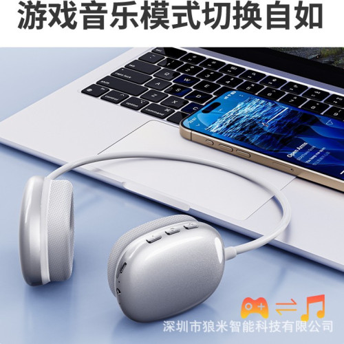 2025新款頭戴式無線藍牙耳機學生男女小巧耳麥 簡約時尚拍照 單品
