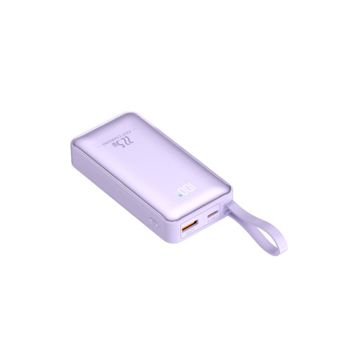 商務PD22.5W雙向快充自帶線充電寶10000安培行動電源定Logo圖案