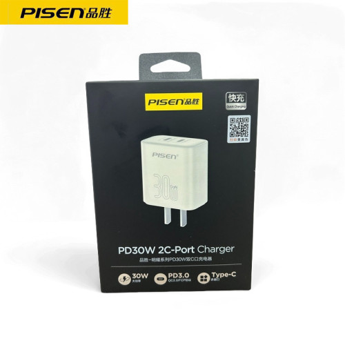 品勝35W氮化鎵PD充電頭30W快充3c適用蘋果16充電器手機快充充電器