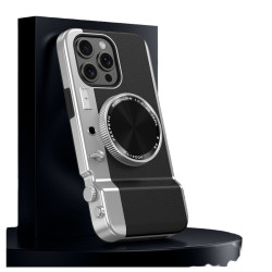 一體化拍照手機殼適用蘋果15/14PROMAX磁吸鏡面殼iPhone13/12小衆