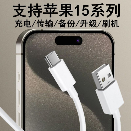 適用充快充USB口iphone15p系列傳輸平板Type車用數據線新款多功能