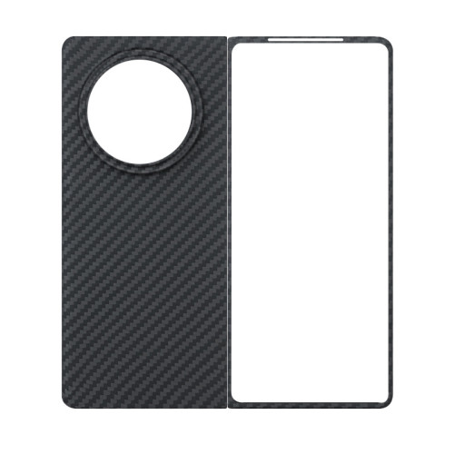 適用vivoxfold5手機殼凱夫拉中軸磁吸碳纖維保護套新品x fold5