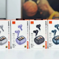 【極速出貨】J-LIVE BEAM3炫彩莢App降噪彩色螢幕無線藍牙耳機