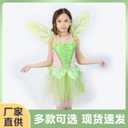 奇妙仙子公主裙連衣裙兒童裙子萬聖節表演演出派對聚會女童裙子