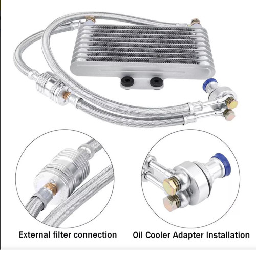 專利摩托車越野CB CG 光陽三陽T1錢龍油冷器 機油散熱器冷卻器 專利摩托車越野CB CG 光陽三陽T1錢龍油冷器 機油散熱器冷卻器
