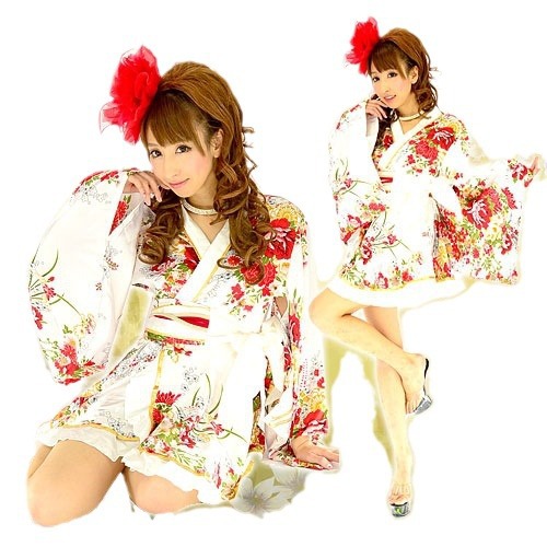 女式士正裝浴衣睡袍長款改良傳統和服cos動漫寫真演出居家服裝女