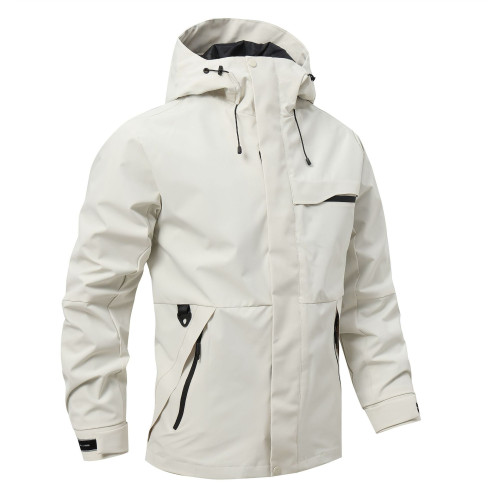 歐美戶外多功能沖鋒衣Temu男夾克Fordeal登山服騎行戰術外套