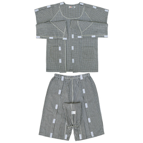 夏季短袖短褲病號服介護服骨折術後康復護理服癱瘓臥床老人衣服