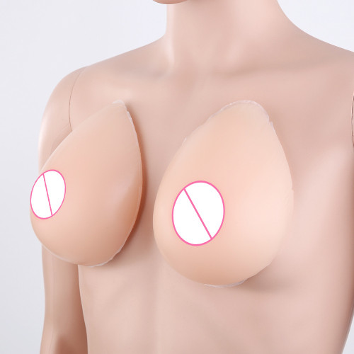 水滴型矽膠義乳 偽娘變裝義乳 術後義乳仿真假乳房假胸