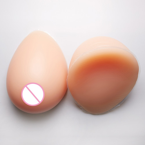 水滴型矽膠義乳 偽娘變裝義乳 術後義乳仿真假乳房假胸