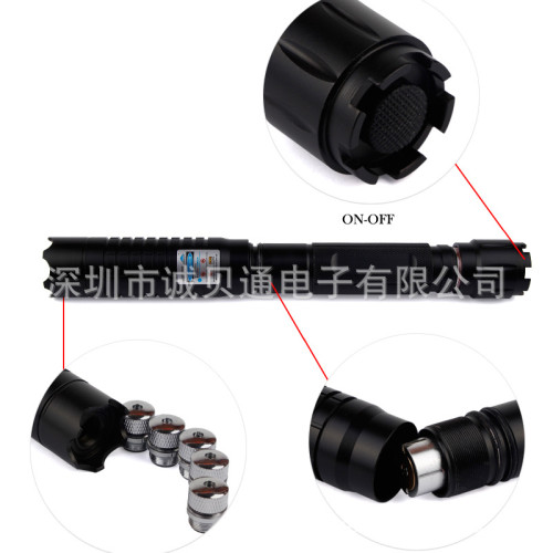 009戶外防身探險鐳射指星筆激光手電救援信號燈教鞭引導 一件代髮