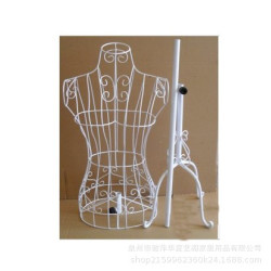 鉄藝模特全身模特 服裝展示架 鉄藝模特架人體模特 道具三腳