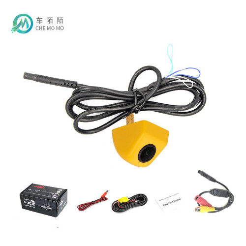 韓式螺桿高清車用後視防水倒車備用AHDCVBS信號攝影機