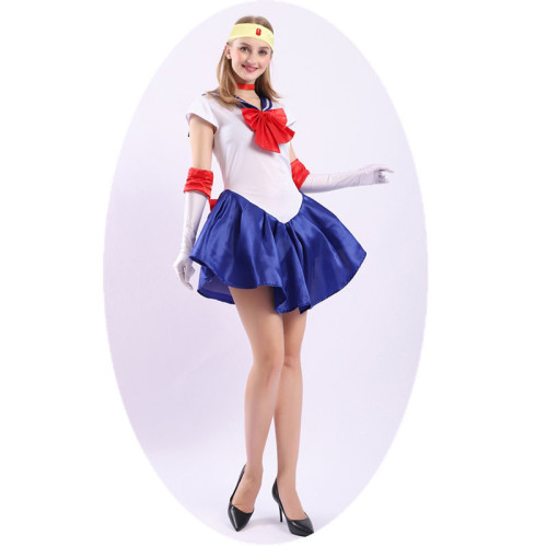 日本動漫服裝成人美少女戰士服裝遊戯製服cosplay男女同款SMXLXXL