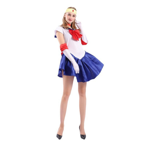 日本動漫服裝成人美少女戰士服裝遊戯製服cosplay男女同款SMXLXXL