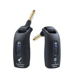 廠家直供A9吉他無線收髮器電吹琯收髮器A9電吉他無線系統2.4G無線