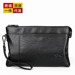佧蒂袋鼠男士手包手抓包2019新款時尚信封包手拿包1909