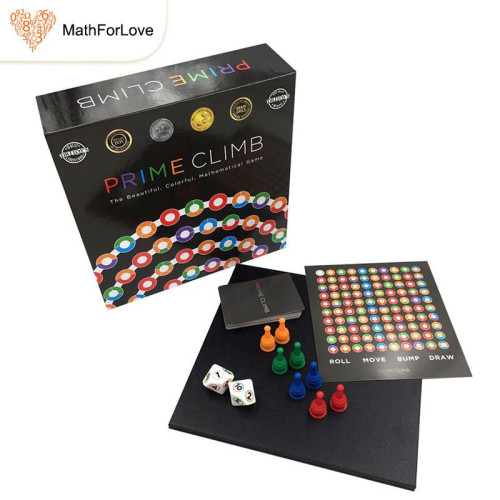 MathForLove數學跳棋 數學訓練圓點卡親子互動益智桌遊