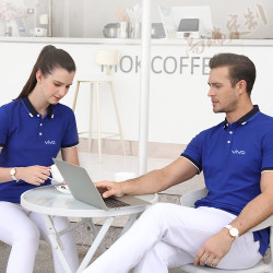 高級男裝polo衫雙珠地工作服團體活動工服畢業聚會服定