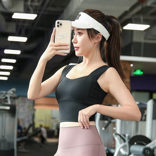 大碼背心式美背運動文胸女胖mm健身房聚攏跑步防震高強度瑜伽內衣