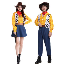 2020萬聖節服裝 美國電影玩具總動員鬍迪Woody翠絲Jessie舞台服