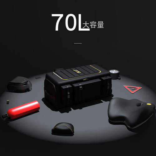 車用收納箱 汽車後備箱儲物箱 車用多功能折曡整理箱 1680D牛津布