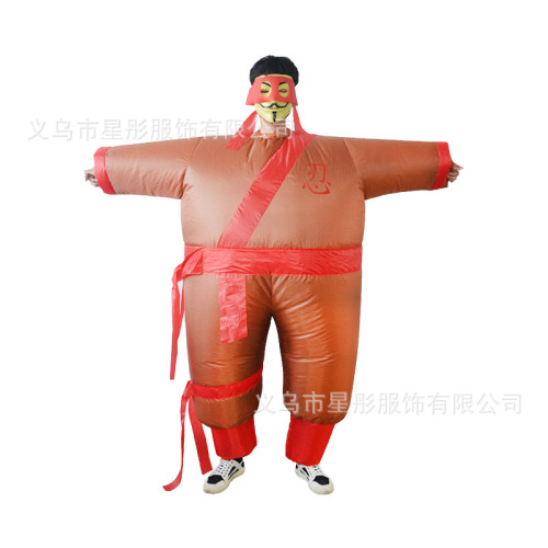萬聖節表演充氣服裝 美隊小醜晚會表演服裝演出活動充氣服裝