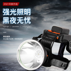 鋰電超長續航平衡強光頭燈 戶外大功率夜釣led頭戴式頭燈