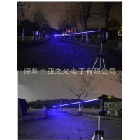 B017藍光手電防身探險指星筆激光手電救援信號燈教鞭引導 代髮
