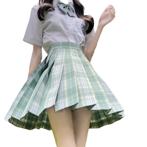 JK格裙八件套裝日系jk製服全套刺綉襯衫溫柔一刀水手服百褶裙校服