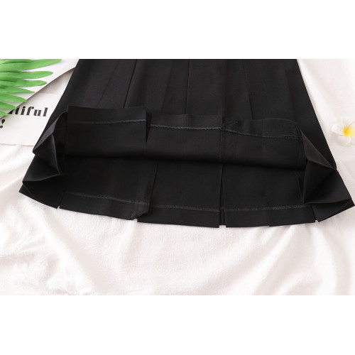 新款JK製服八箱褶半身裙學院風灰色黑色藍色裙紺色半身裙學生裙