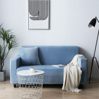 Ebay銀狐絨天鵞絨布彈力通用沙發套蓋巾防塵罩通用款