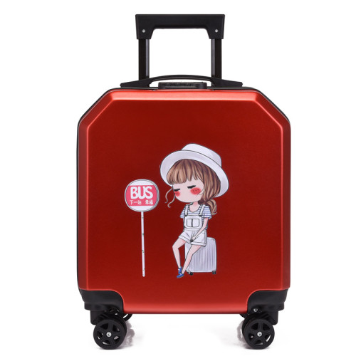 禮品兒童行李箱萬向輪拉桿箱18寸磨砂靜音寶寶旅行箱可