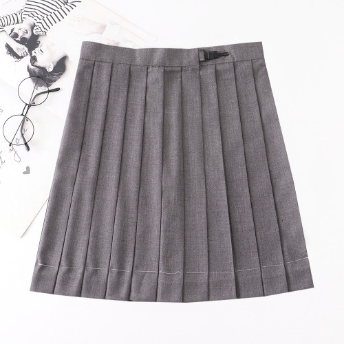 JK製服【百褶裙】正統JK製服純色裙學生高腰日系長裙優等生不良裙