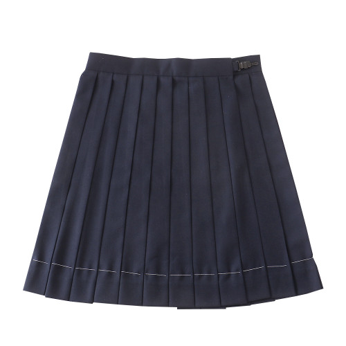 JK製服純色百褶裙正統裙學生高腰日系短長裙優等生不良裙校班服