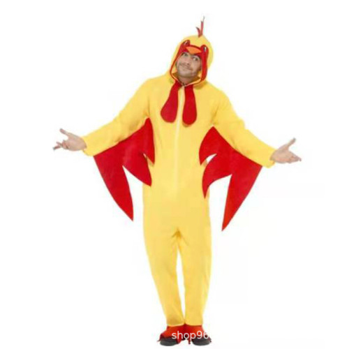 2021萬聖節公雞連體套裝 玩偶服 cosplay大公雞母雞  