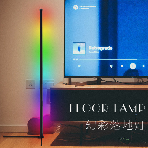 商超1.5米90燈落地氛圍燈LED牆角氛圍落地燈