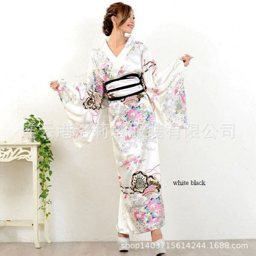 日本傳統女士正裝浴衣動漫演出寫真套裝和服舞台演出服裝拍照