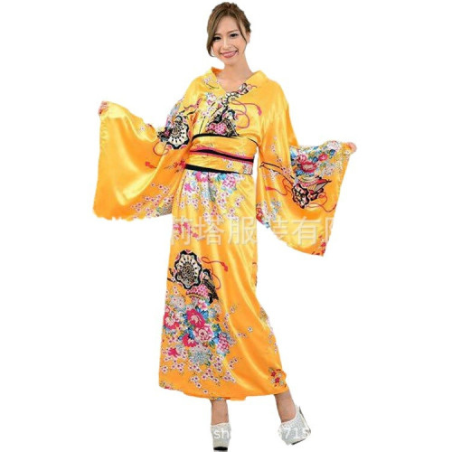 日本傳統女士正裝浴衣動漫演出寫真套裝和服舞台演出服裝拍照