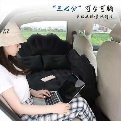 牛津布車用充氣床 3/7分兩用兒童嬰兒汽車睡墊 遊車用氣床墊