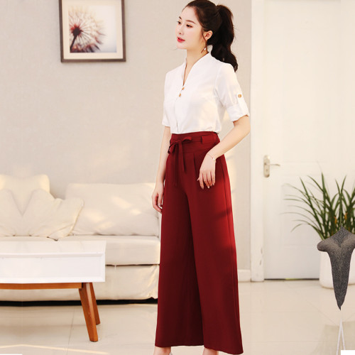 美容師工作服女中式足療足浴技師酒店服務員工衣JY-1901