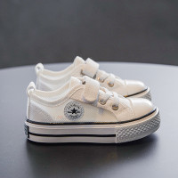 寶寶帆布鞋兒童網鞋透氣網面夏季新款2022年男童小白鞋女童休閒鞋