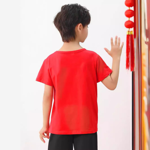 中大童男童夏款套裝兒童籃球服裝夏裝男孩2件套童裝