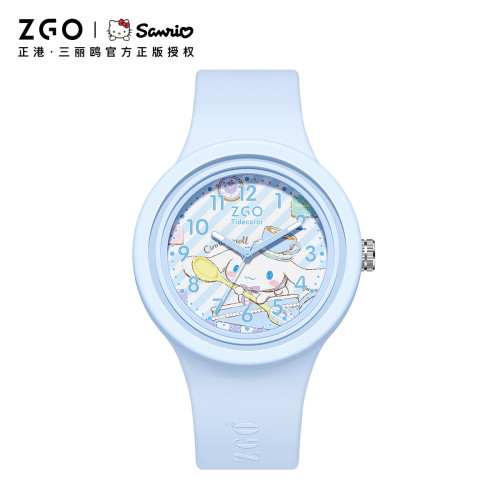 正港美樂蒂正版兒童手錶女孩玉桂狗防水隻時間初中小學生石英手錶