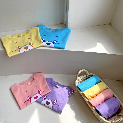 韓國童裝小童夏季短袖套裝嬰兒包屁衣a類棉寶寶夏裝baby clothes